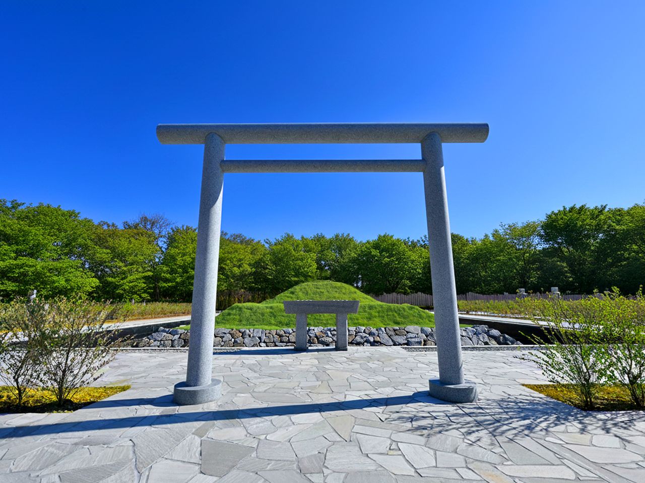 高松ほたるローズガーデン 古墳墓写真3